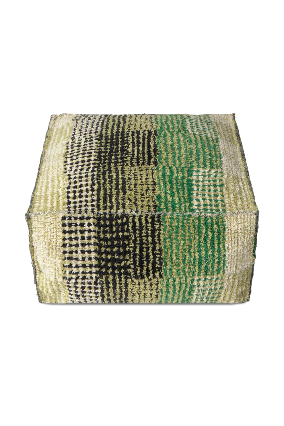 Reversible Pouf — Monstera
