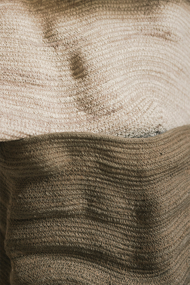 Stonewashed Basket – Deep Brown