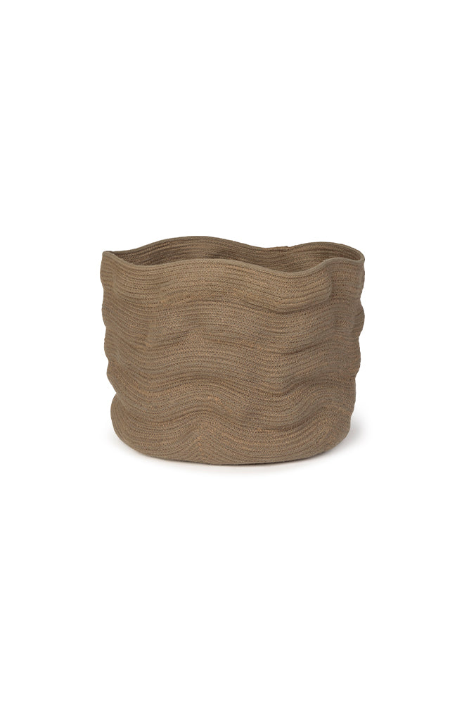 Stonewashed Basket – Deep Brown
