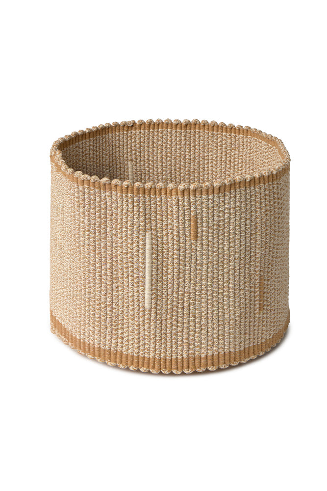 Handwoven Basket – Vertical Natural