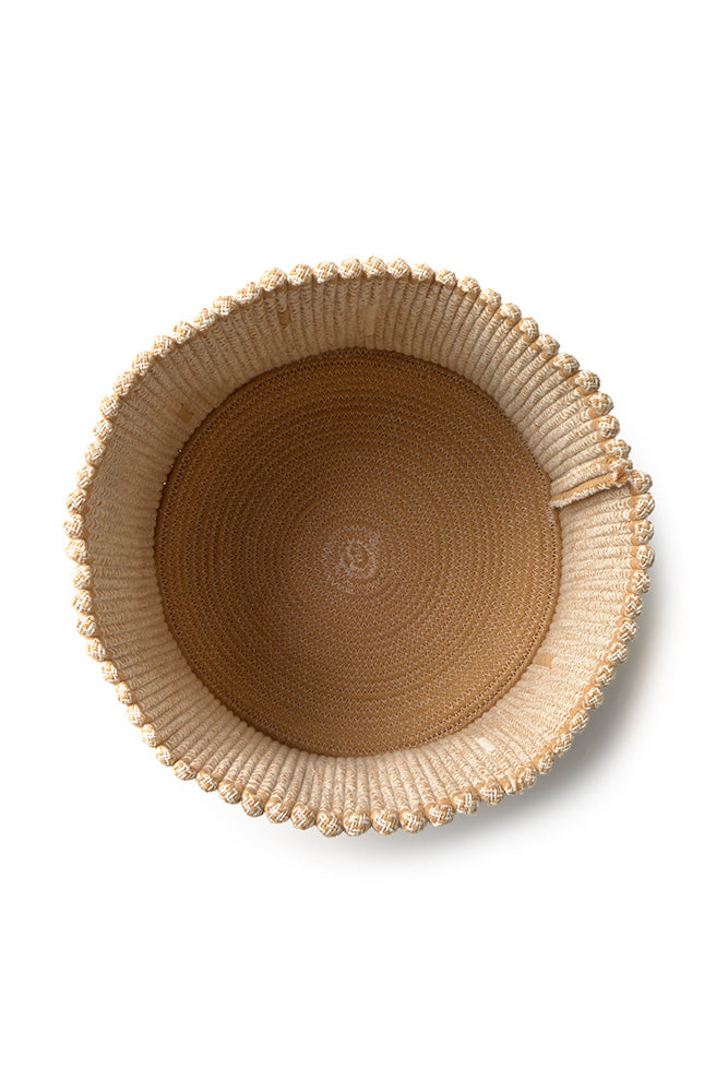 Handwoven Basket – Vertical Natural