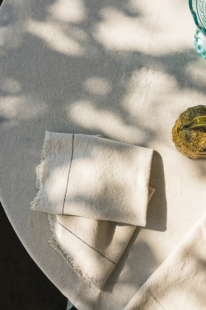 Handwoven Tablecoth - Natural
