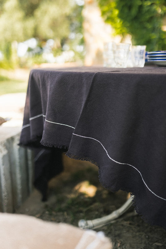 Handwoven Tablecloth – Café
