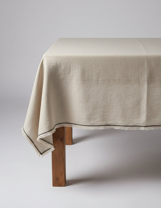 Tuscany Tablecloth – Natural