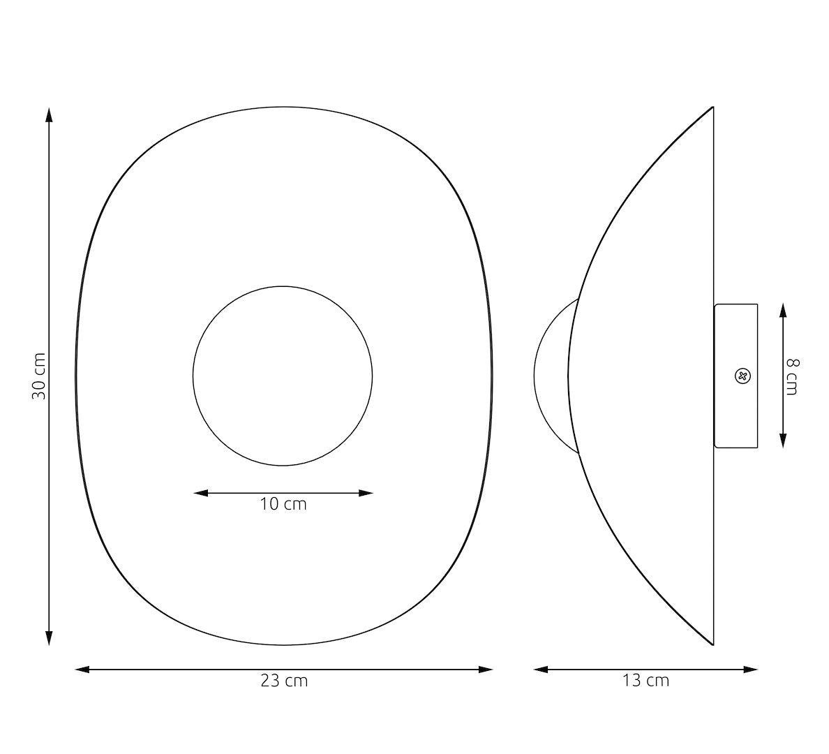 Luna wall light