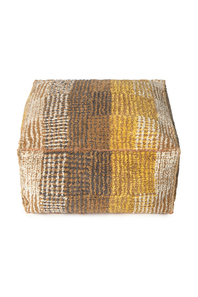 Reversible Pouf — Ochre