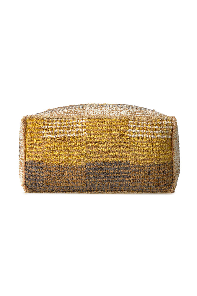 Reversible Pouf — Ochre