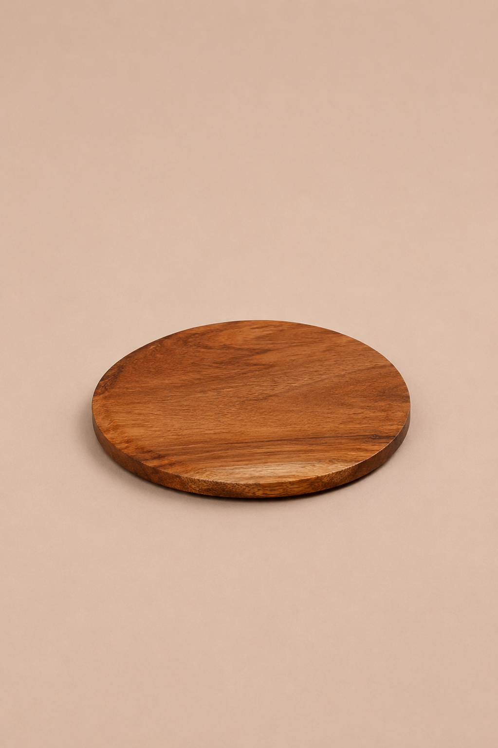 ORA Coaster — Natural Teak Edition
