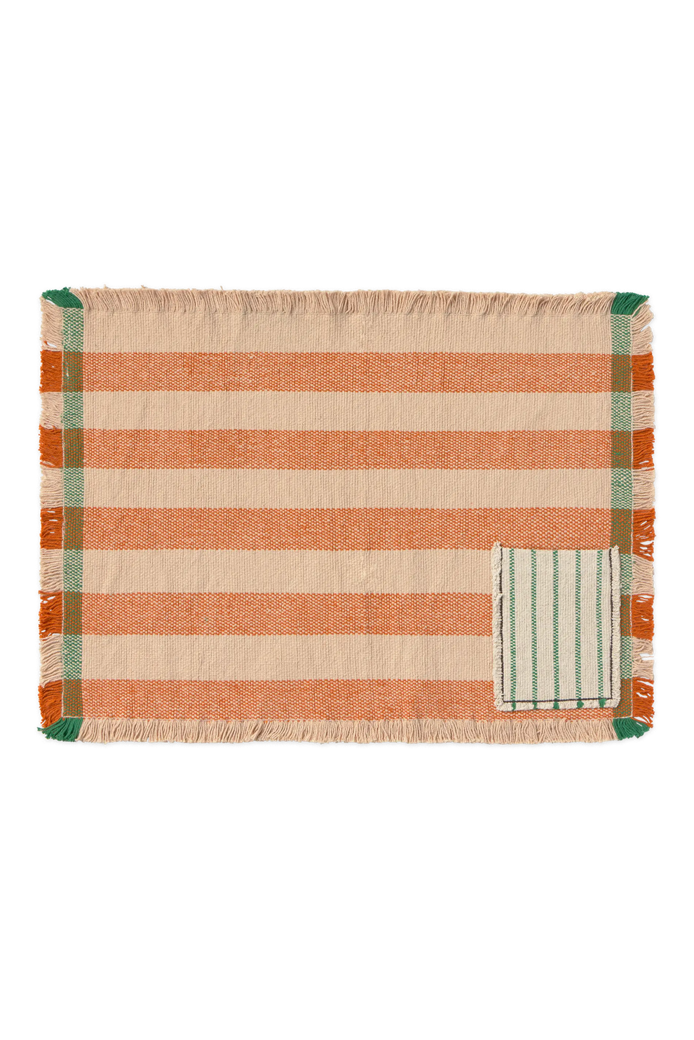 SAÏA Terracotta Placemat Set (Pack of 2 with Cutlery Pocket)
