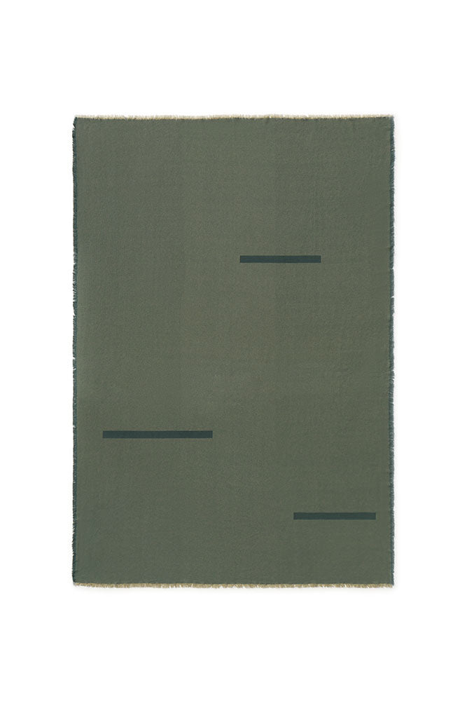 SAÏA Vertical Tablecloth – Duck Green