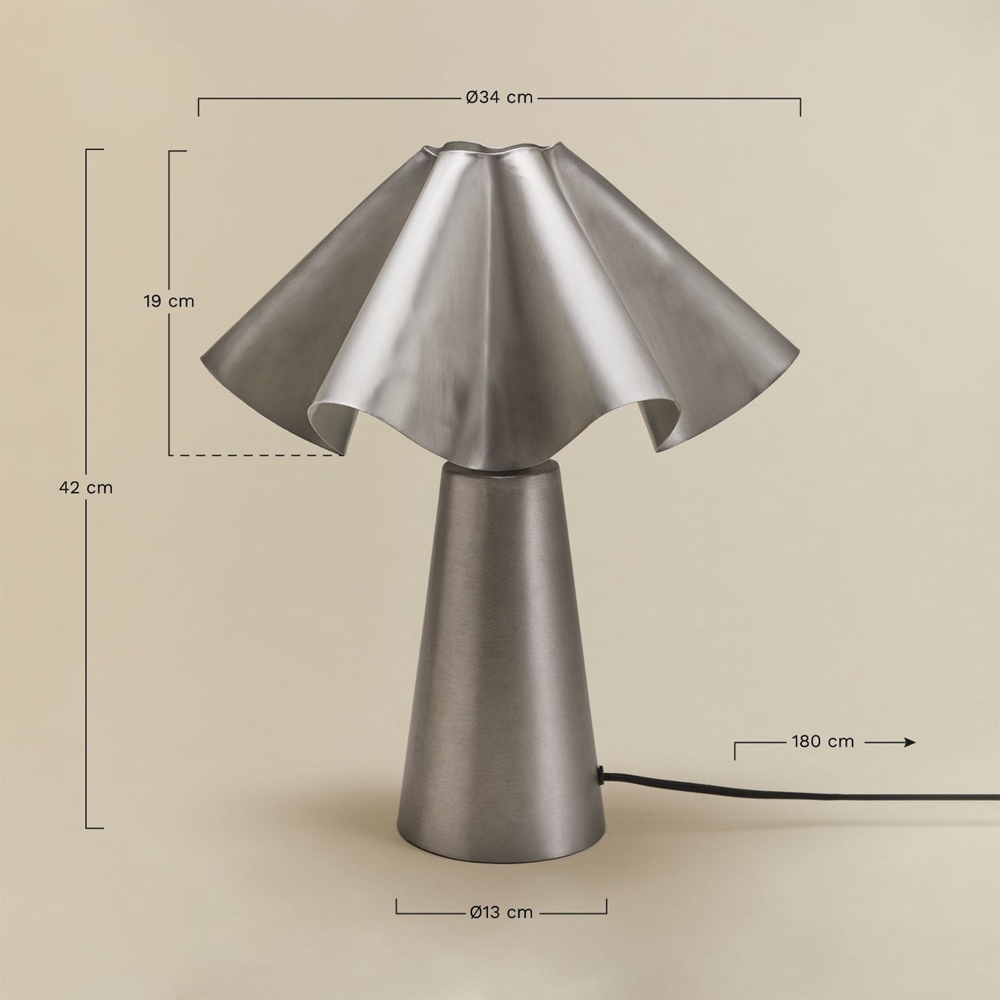 VANTA — Sculptural Table Lamp