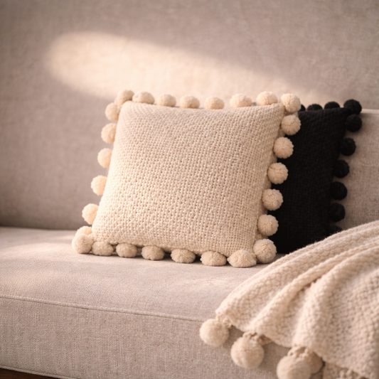 Textured Cushion — Natural