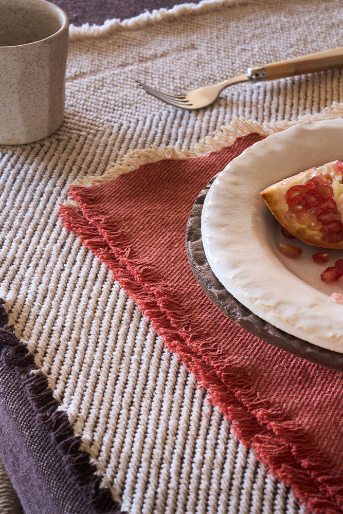 SAÏA Terracotta Napkin Set (Set of 4)