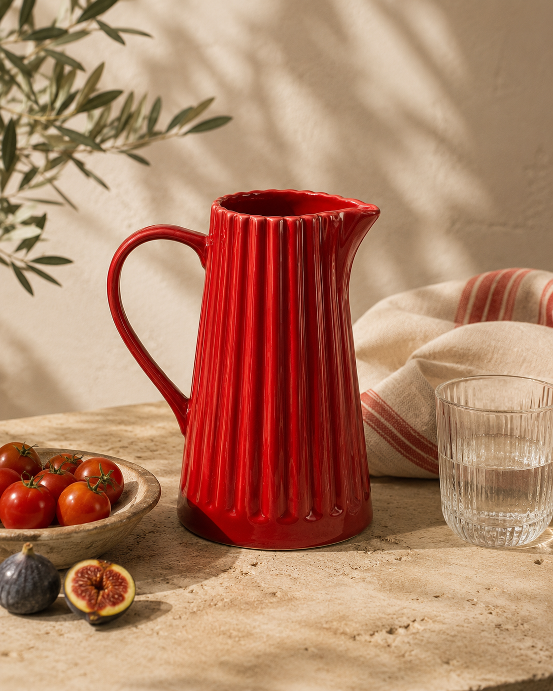 SOLE Pitcher -Poppy Red