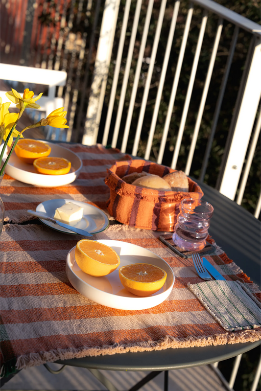 SAÏA Terracotta Table Basket – Small